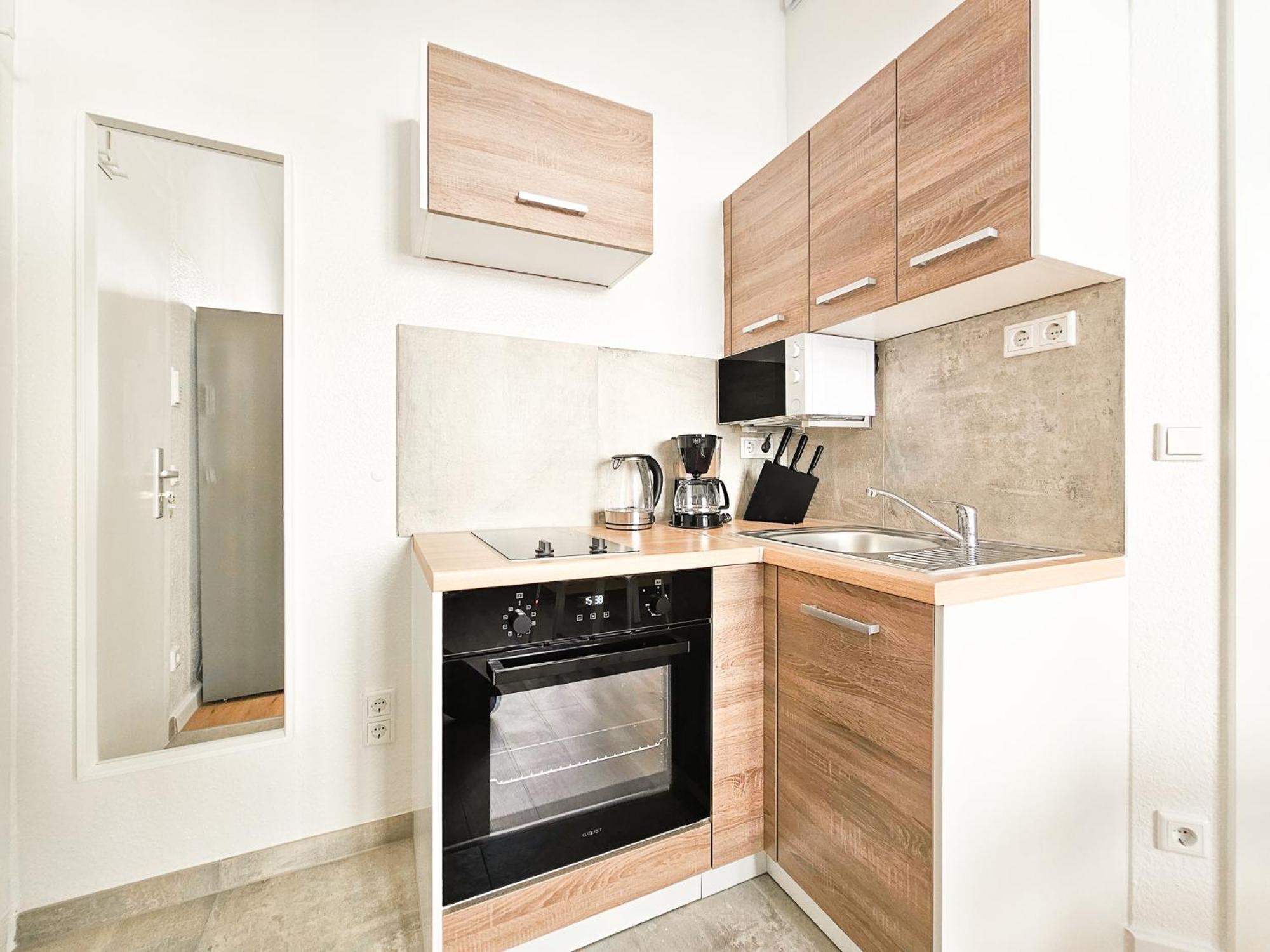 Raj Living - Studio Wohnungen - 15 Min Zur Messe Dus Düsseldorf Exterior foto