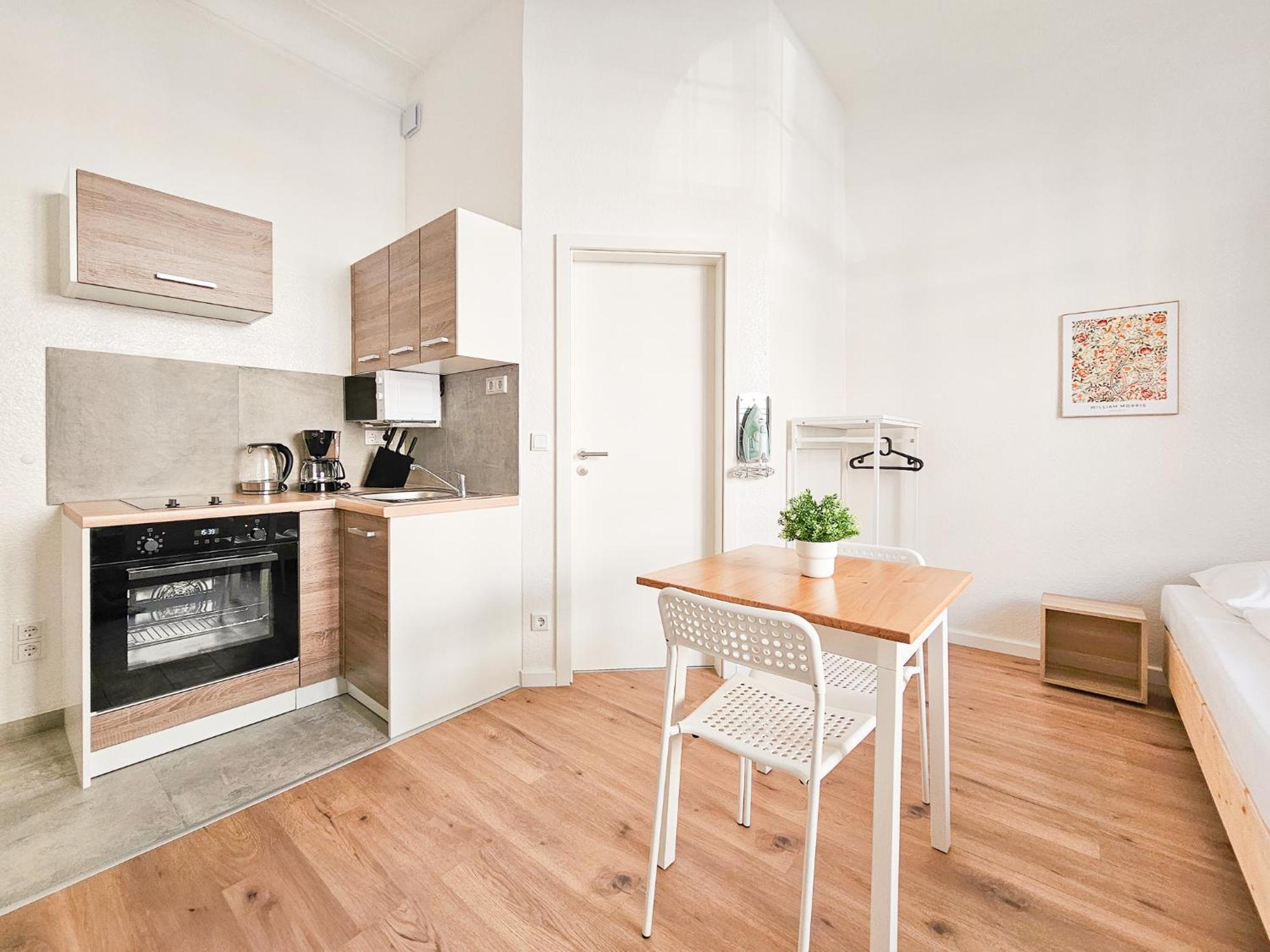 Raj Living - Studio Wohnungen - 15 Min Zur Messe Dus Düsseldorf Exterior foto